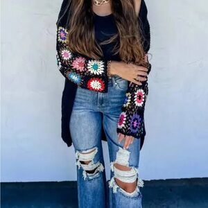 Blakeley Crochet cardigan